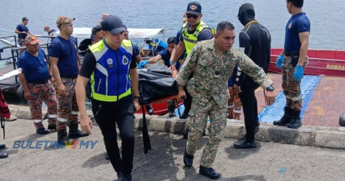 Anggota tentera lemas, bot terlanggar kayu hanyut sebelum karam 