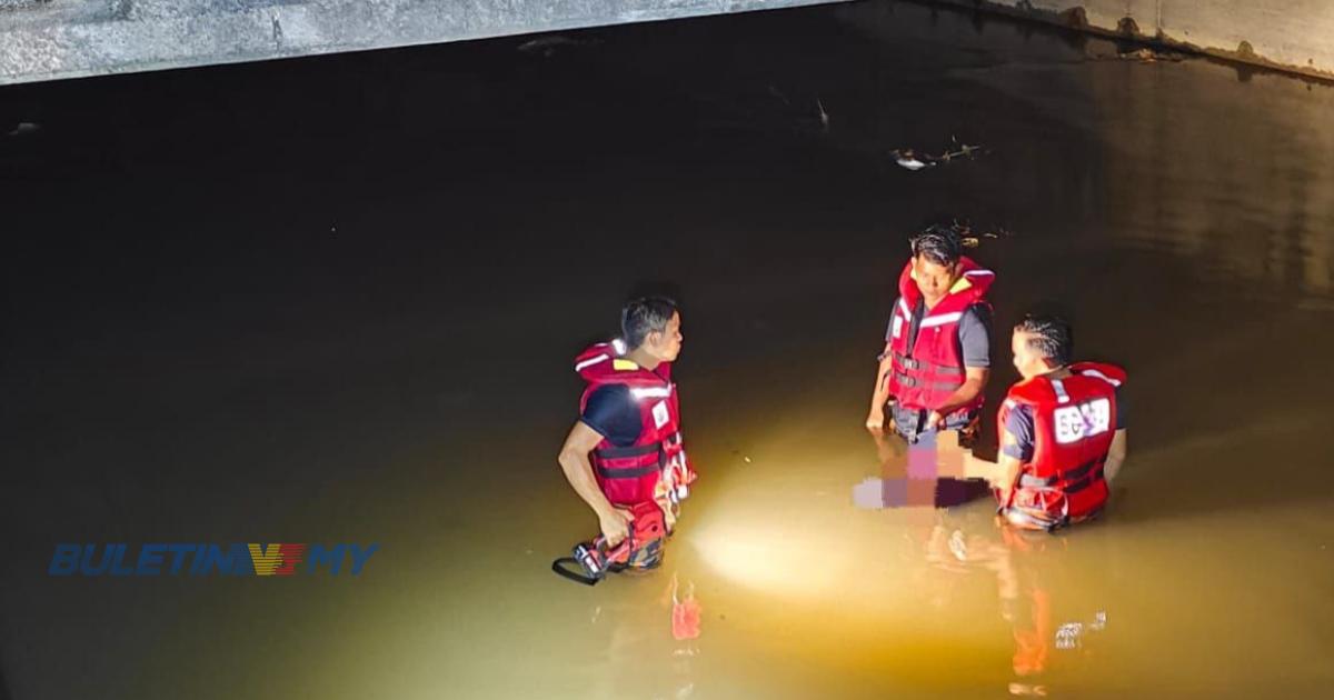 Lelaki mati lemas terjatuh di Sungai Melana