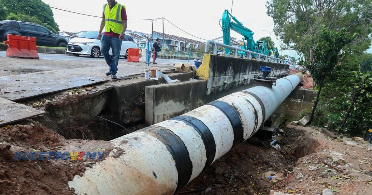 Penyaluran air dijadualkan semula esok, kebocoran paip lain dikesan – PBAPP