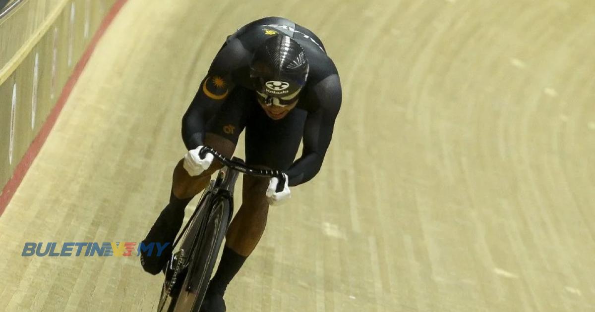 Shah Firdaus duduki tempat ke-9 keirin dunia