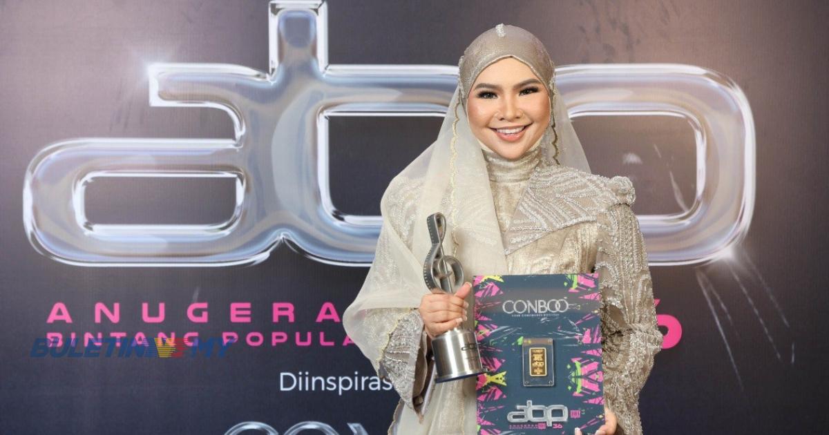 ABPBH 36: Aina Abdul, Khai Bahar, Dolla pertahan trofi