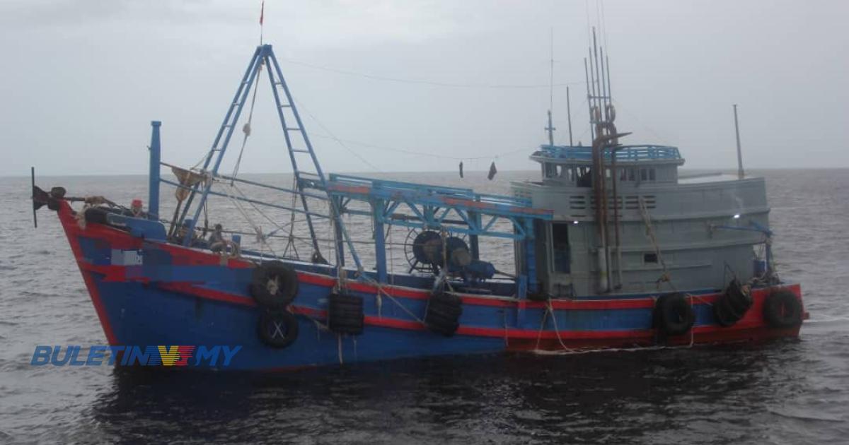 APMM tahan nelayan asing disyaki tangkap ikan di perairan negara