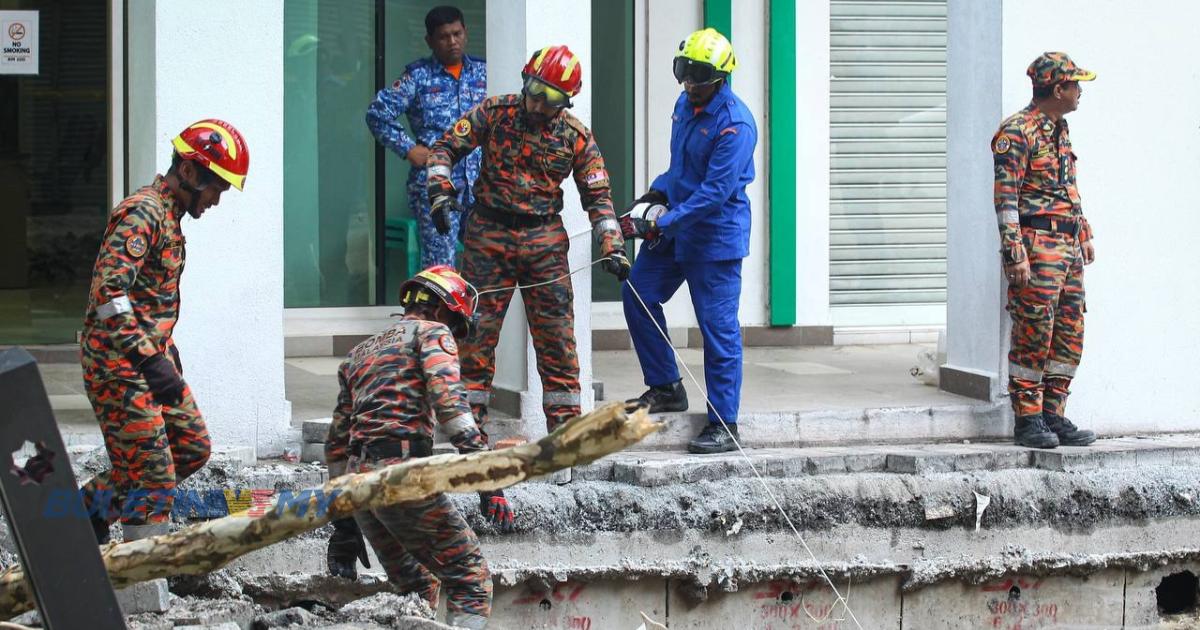 Sebahagian Jalan Masjid India terlibat insiden tanah jerlus dibuka semula