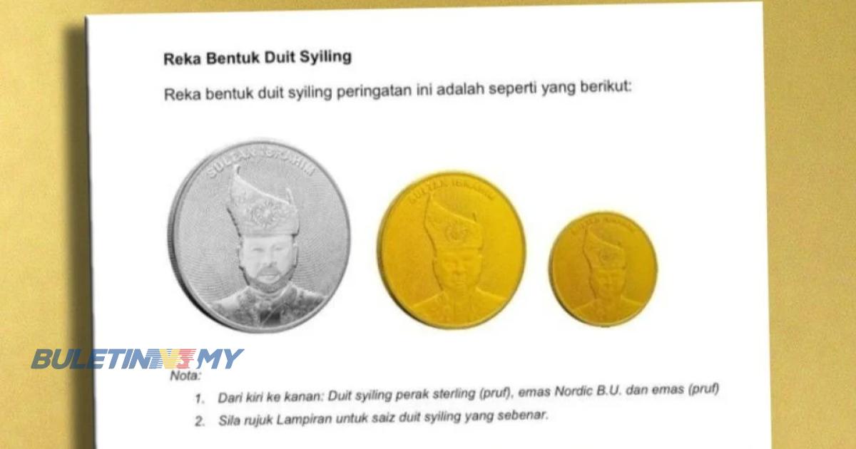 Duit syiling peringatan sempena pertabalan Agong, tempahan mulai hari ini hingga 13 Oktober