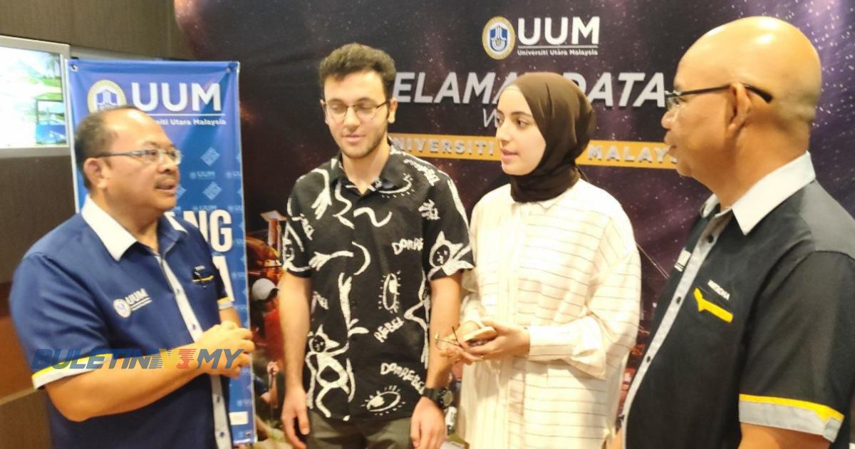 Dua pelajar Palestin pilih UUM lanjut pengajian