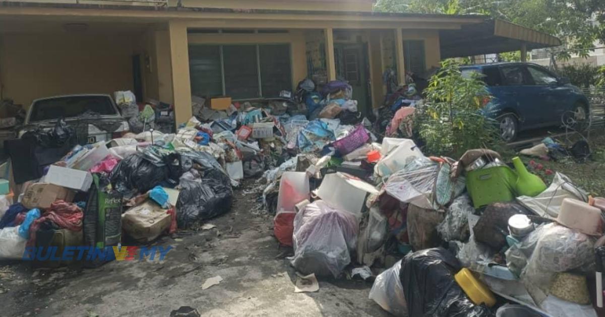 APM Pulau Pinang selamatkan wanita warga emas sakit dikelilingi sampah