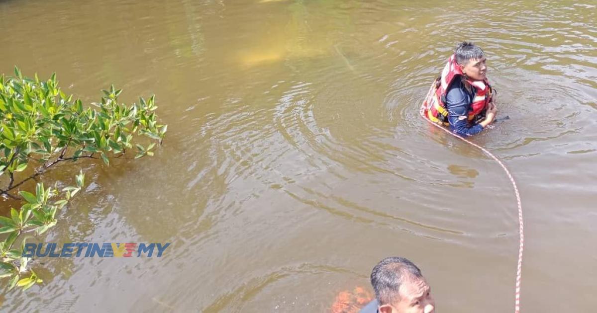 Tiga kanak-kanak terkorban dalam insiden kereta terjunam ke dalam sungai