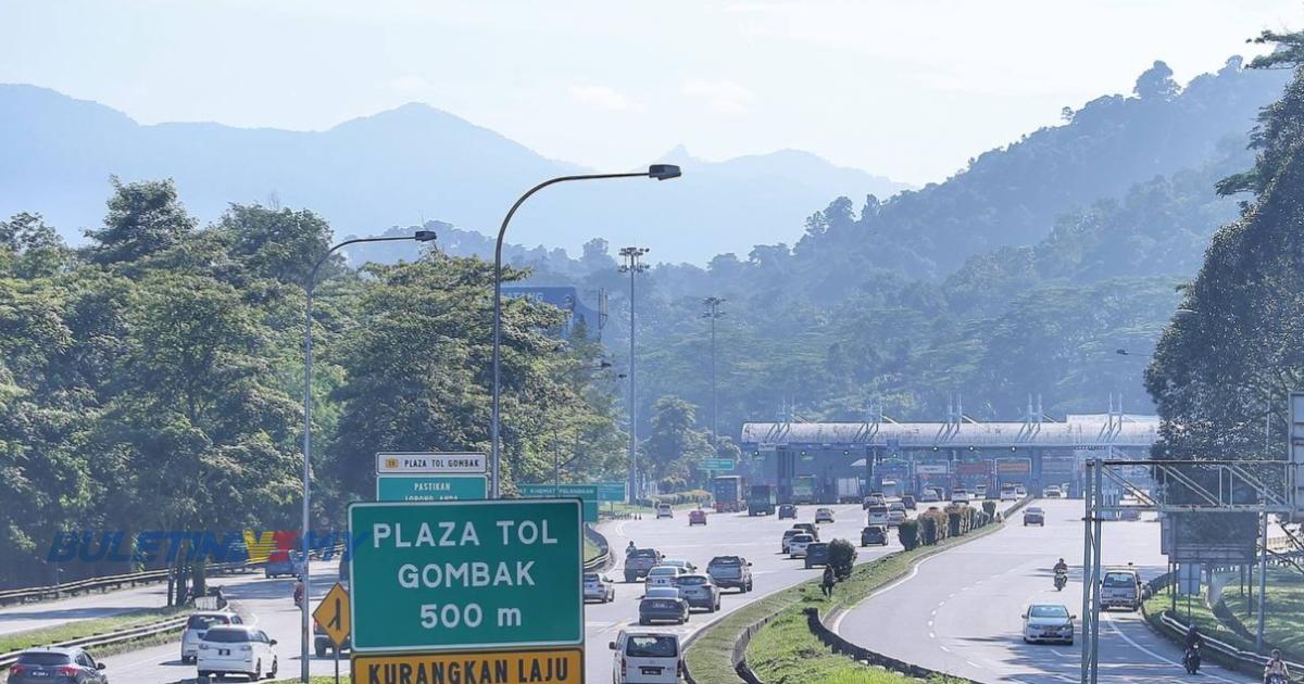 Deepavali: Aliran trafik semakin meningkat setakat 3 petang ini