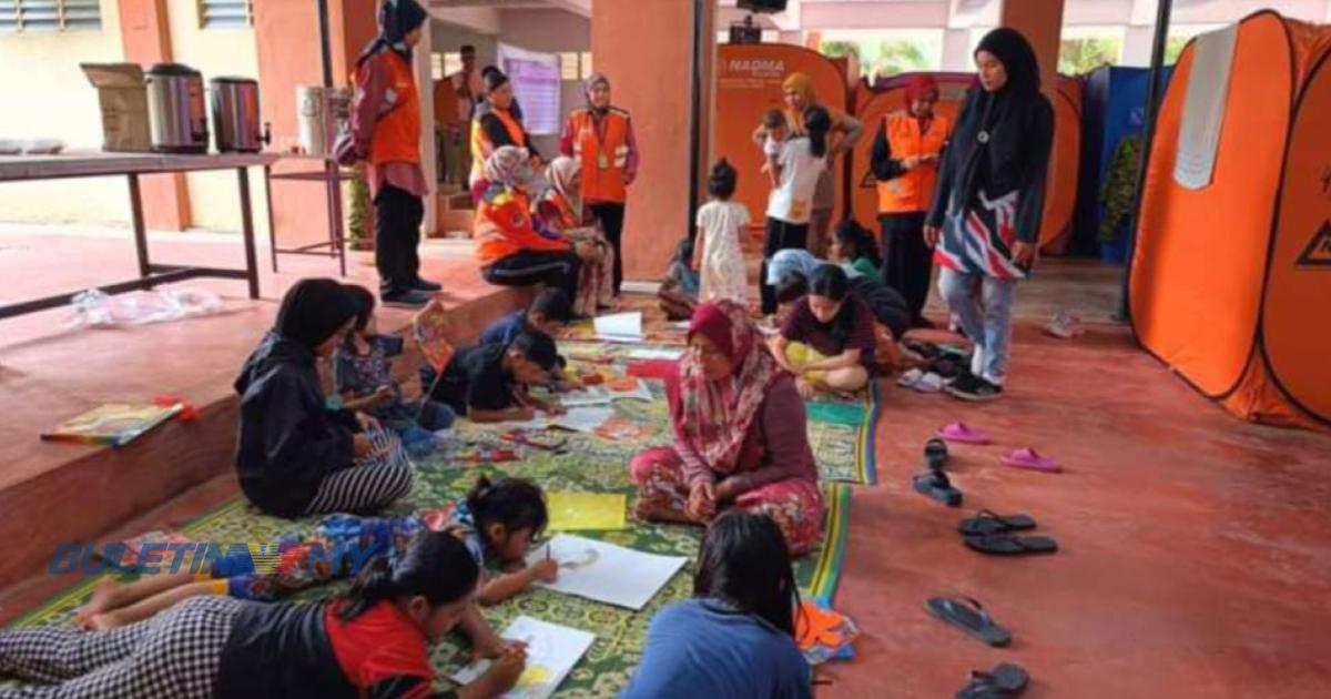 Lebih 3,800 mangsa banjir masih berada di 28 PPS enam negeri pagi ini