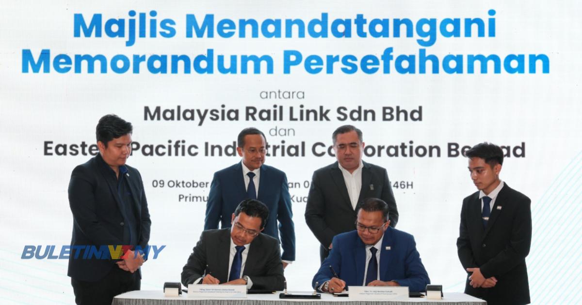 Projek ECRL di Terengganu capai 87 peratus