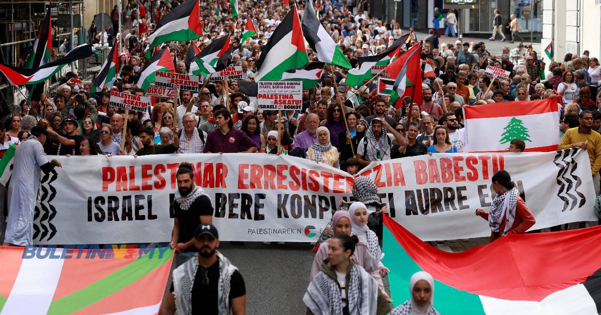 Masyarakat global bersatu dalam demonstrasi, tolak keganasan di Gaza dan Asia Barat