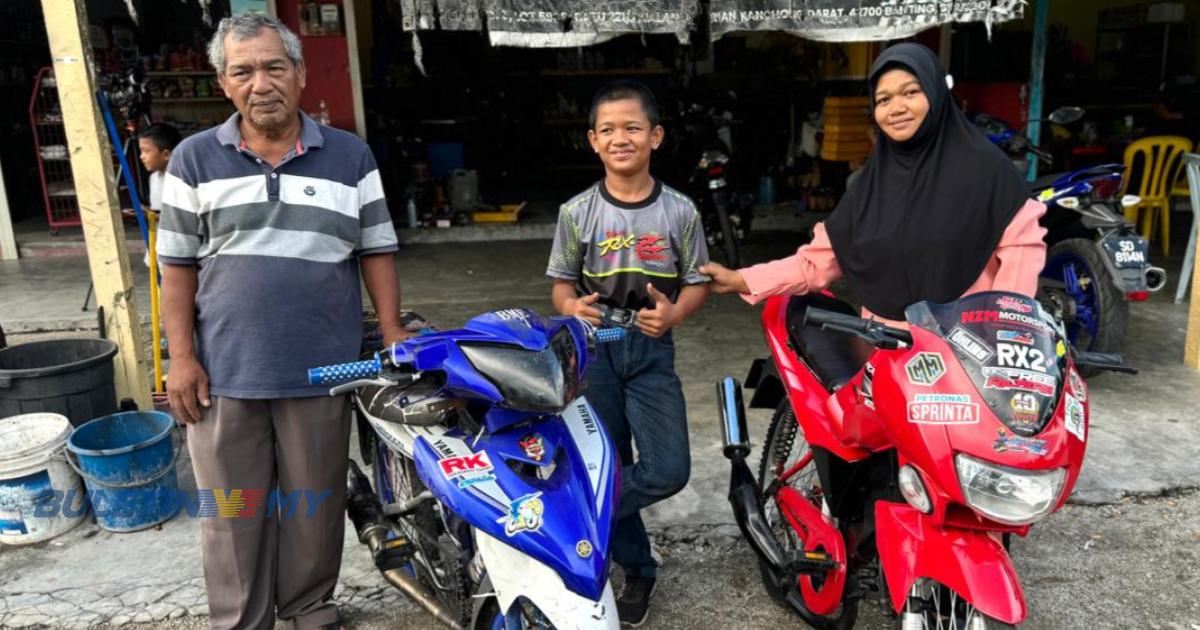 Basikal RXZ hadiah istimewa dari ayah