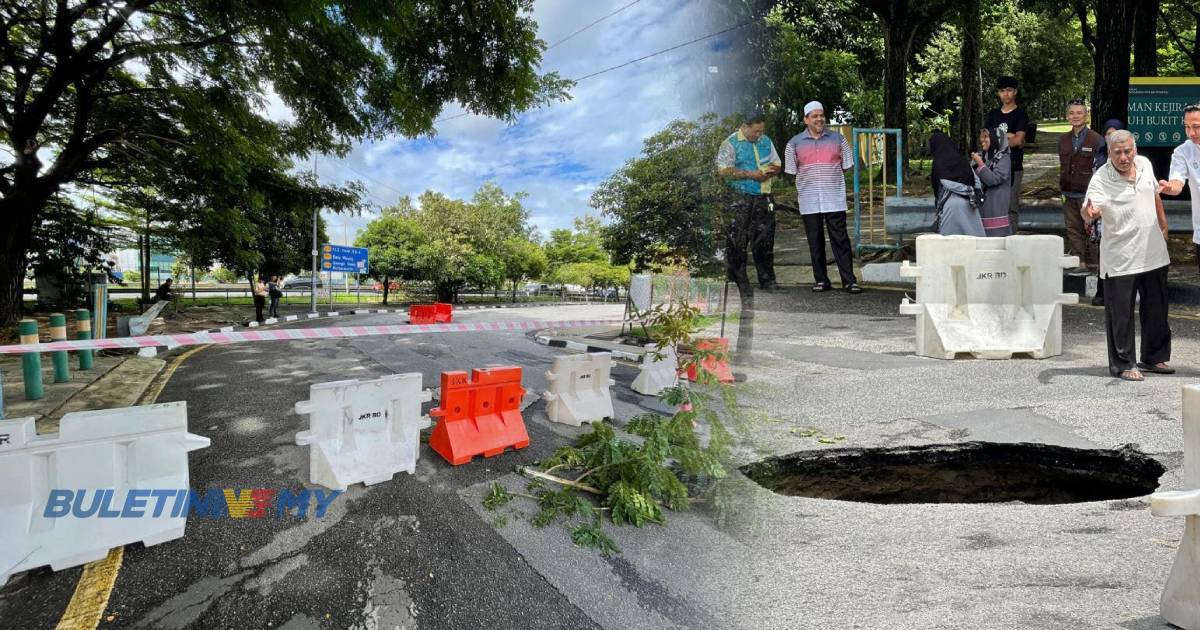 Tiada mendapan atau rekahan baharu lubang benam di Pantai Jerejak