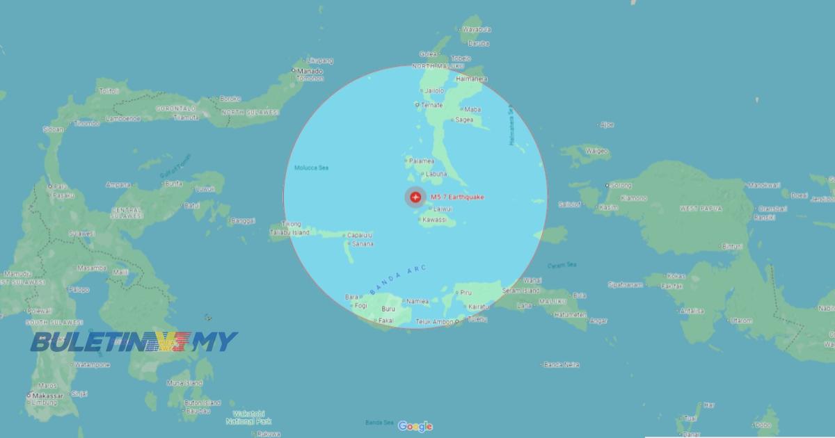 Gempa bumi 5.8 pada skala Ritcher landa pulau timur Indonesia