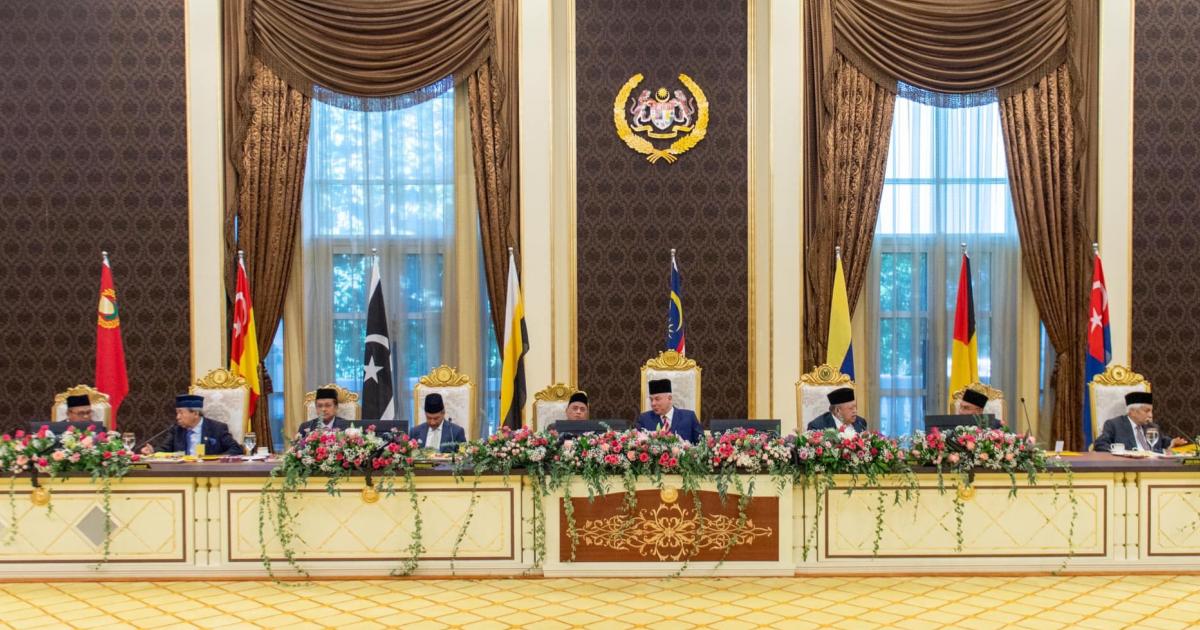 Sultan Nazrin pengerusikan Mesyuarat Majlis Raja-Raja ke-267