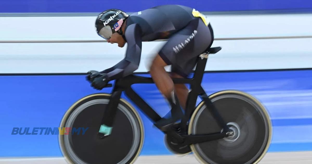 Shah Firdaus demam sebelum bertanding acara keirin