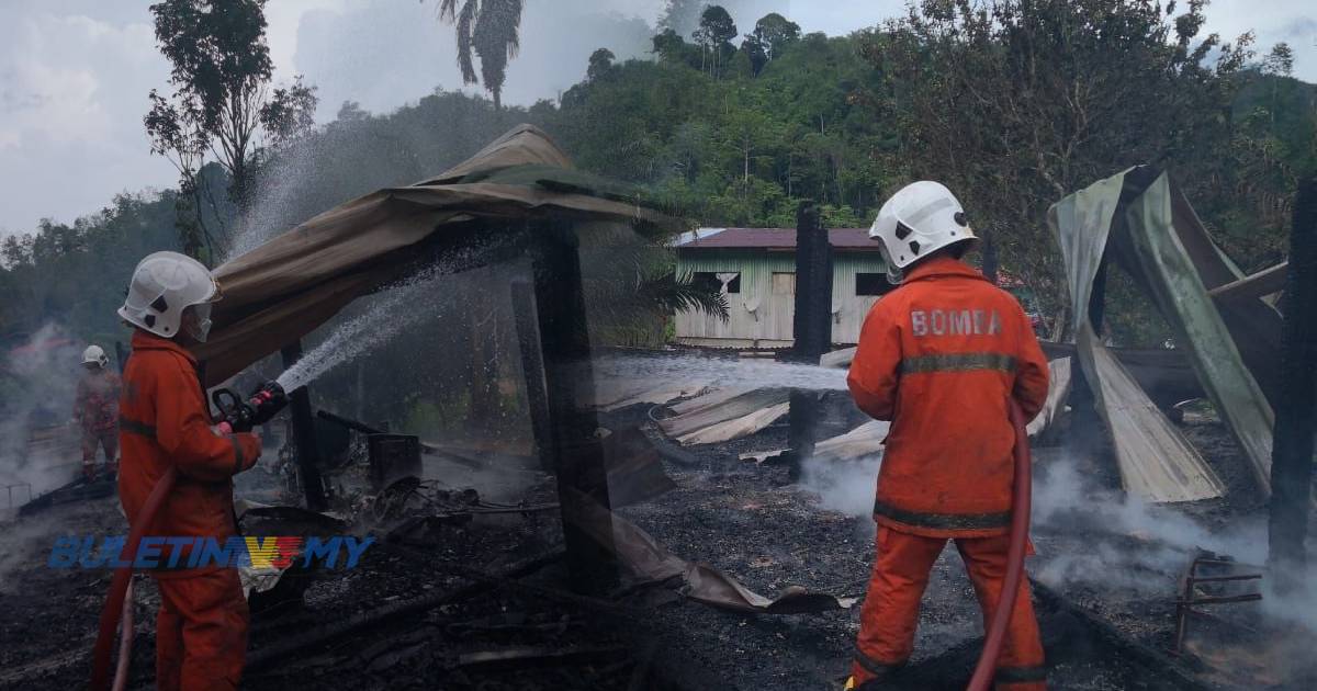 Nenek, cucu melecur selepas rumah terbakar