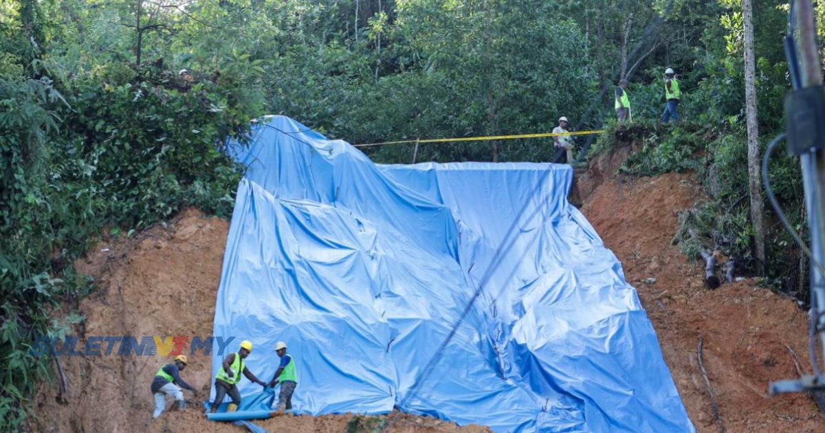 Tanah Runtuh: ‘Pemerhatian kami hari ini tiada pergerakan tanah berlaku’ – JMG