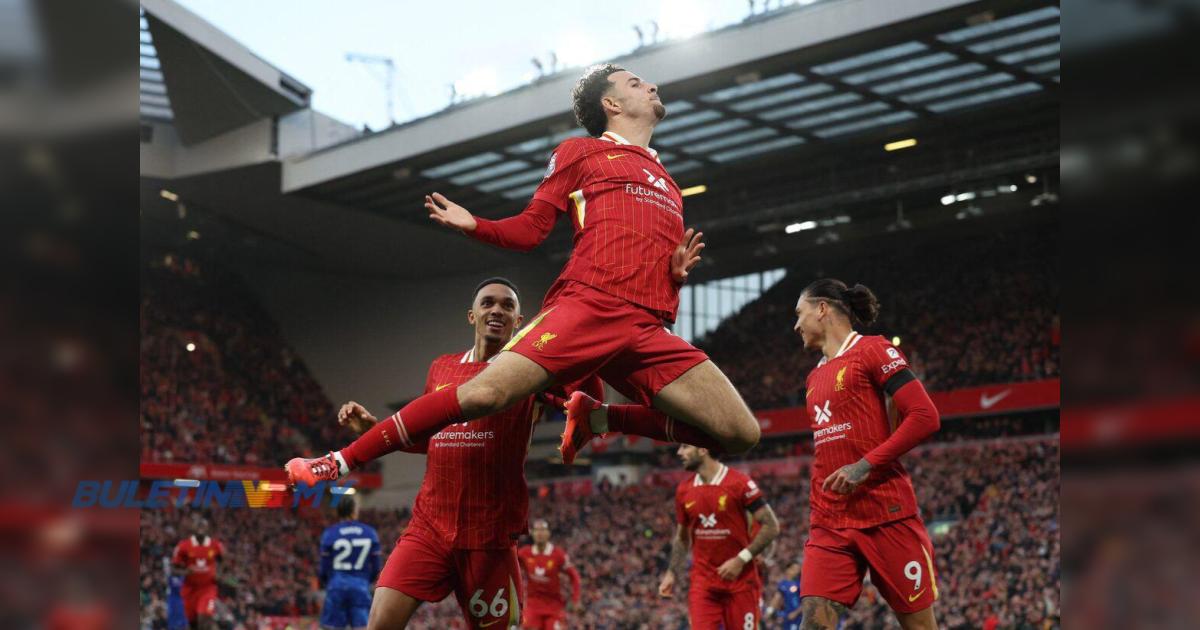 Liverpool tewaskan Chelsea, terus dahului carta EPL