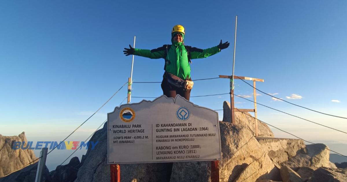 Tenaga pengajar akademi syarikat perisian terbit dua aplikasi mudah alih di puncak Gunung Kinabalu