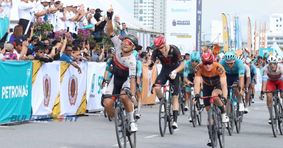 LTDL 2024: Malucelli rakam kemenangan kedua, terus cabar De Kleijn untuk jersi oren