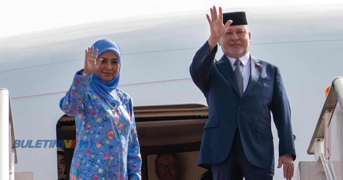 Agong, Permaisuri berangkat ke Brunei untuk lawatan negara