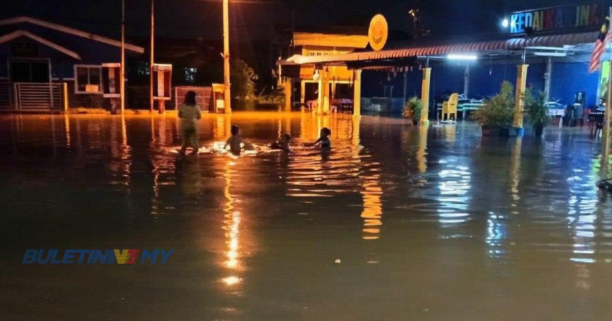 Air pasang besar cecah 3.6 meter, 20 mangsa banjir berpindah ke PPS di Perlis