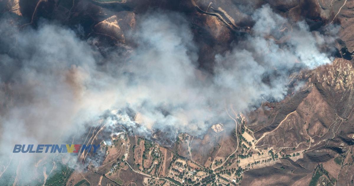 14,000 penduduk dipindahkan akibat kebakaran hutan di California