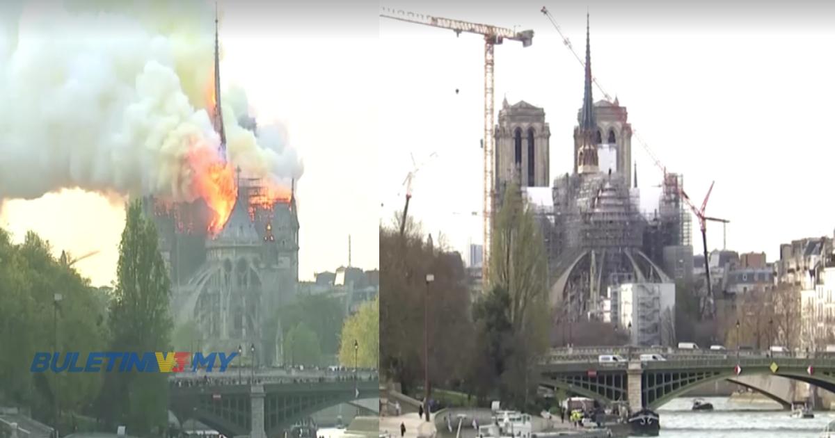 Notre-Dame dibuka semula 7 Disember, lima tahun selepas kebakaran