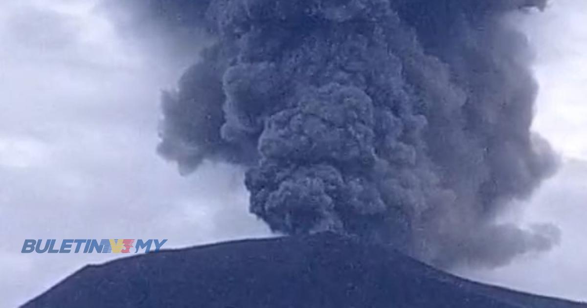 Gunung Marapi meletus lagi