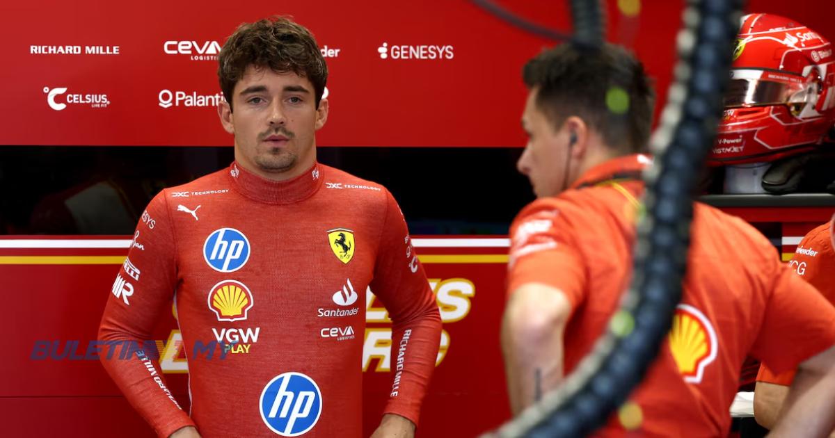 Pemandu F1 Leclerc didenda €10,000 guna “bahasa kasar” dalam sidang akhbar