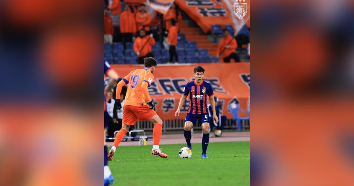 JDT tewas tipis kepada Shandong Taishan