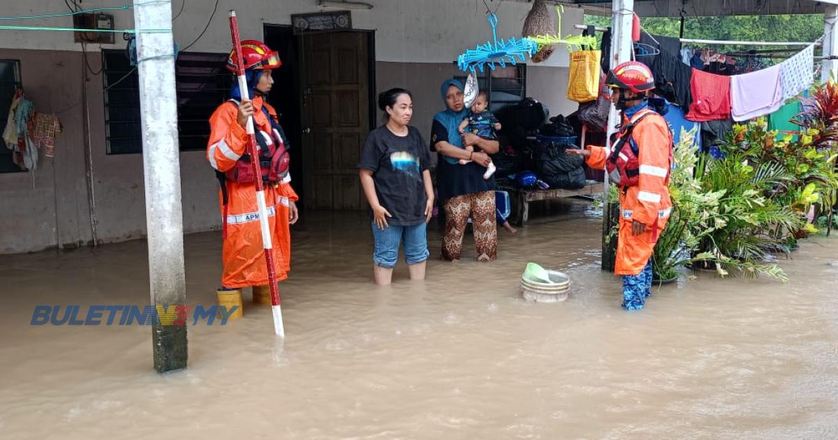 Changlun dilanda banjir, paras air naik di 8 sungai di dua daerah