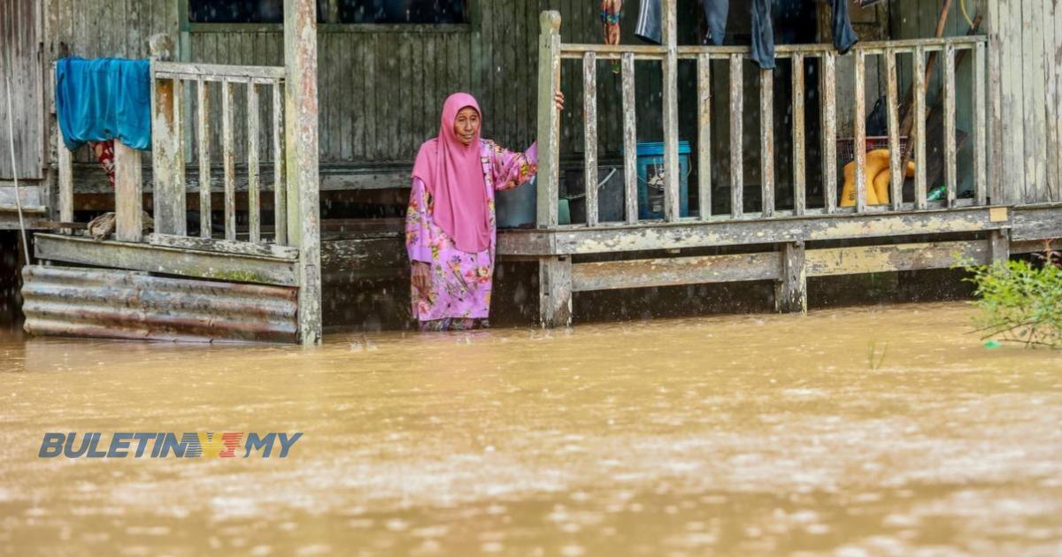 Mangsa banjir di Terengganu terus meningkat kepada 1,851 orang