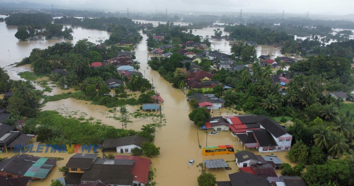 Banjir: 18,064 mangsa di 6 negeri, Kelantan makin buruk