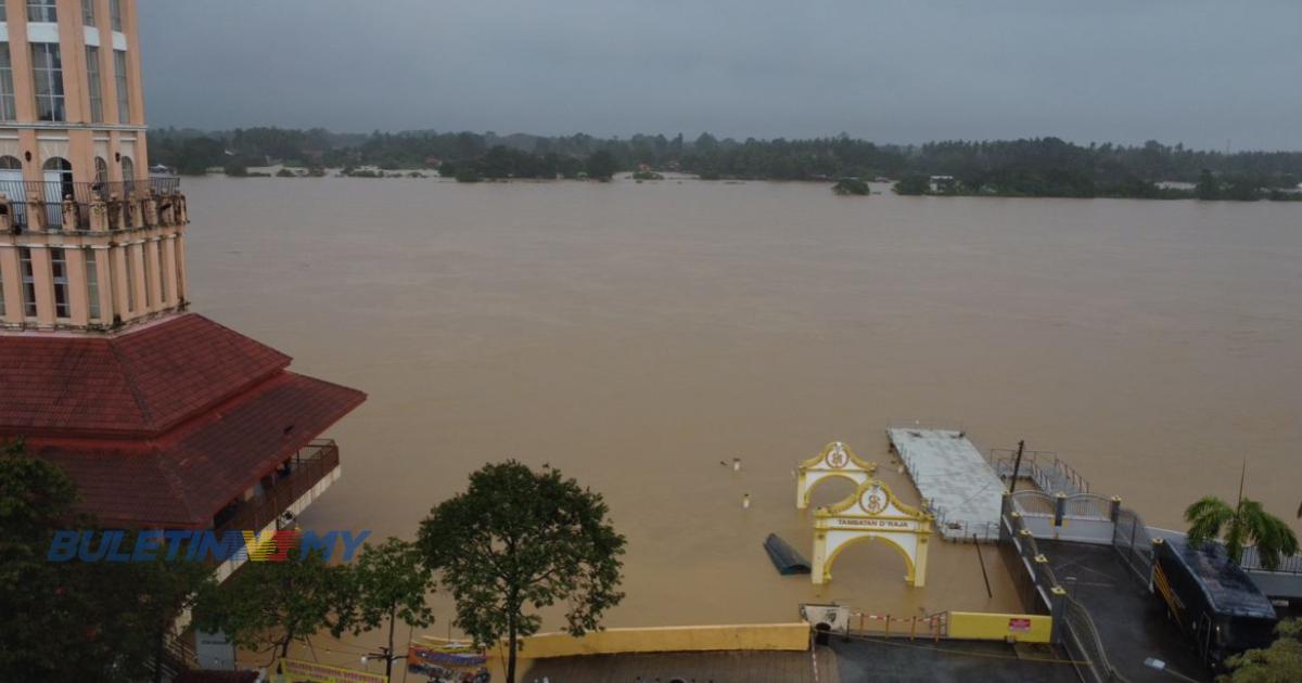 7 sungai di Kelantan melepasi tahap bahaya