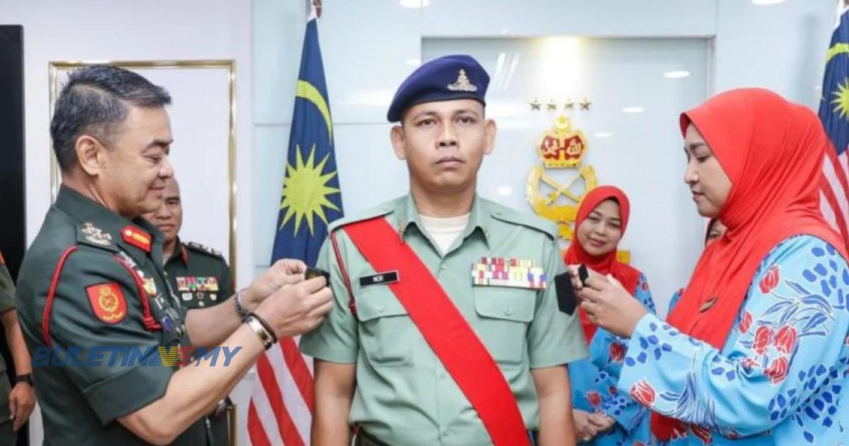 Selamatkan 4 remaja hampir lemas, anggota tentera dinaikkan pangkat Staf Sarjan