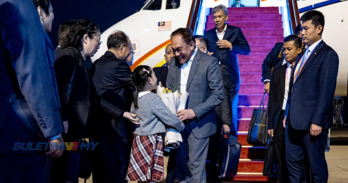 PM Anwar tiba di Shanghai