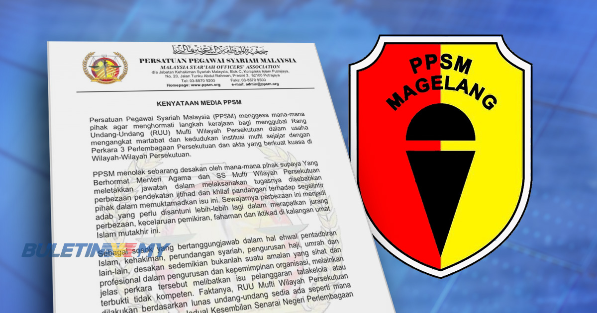 Henti hasut kedudukan Menteri Agama, Mufti Wilayah – PPSM