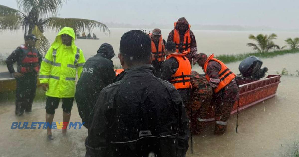 Pesara jadi korban pertama banjir di Terengganu