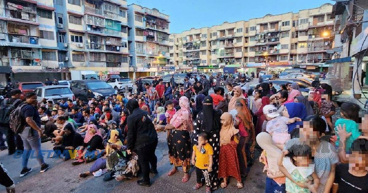 Imigresen, Polis gempur Pandan Mewah