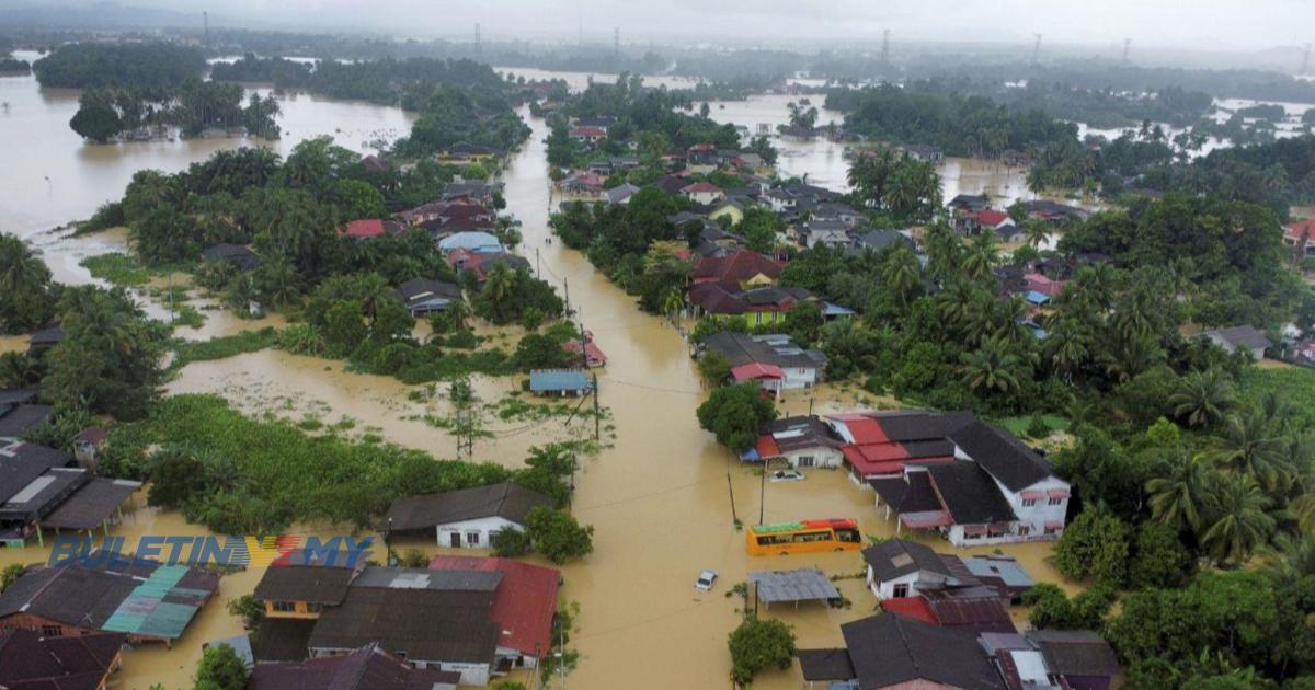 Mangsa banjir di Kelantan lebih 54,000