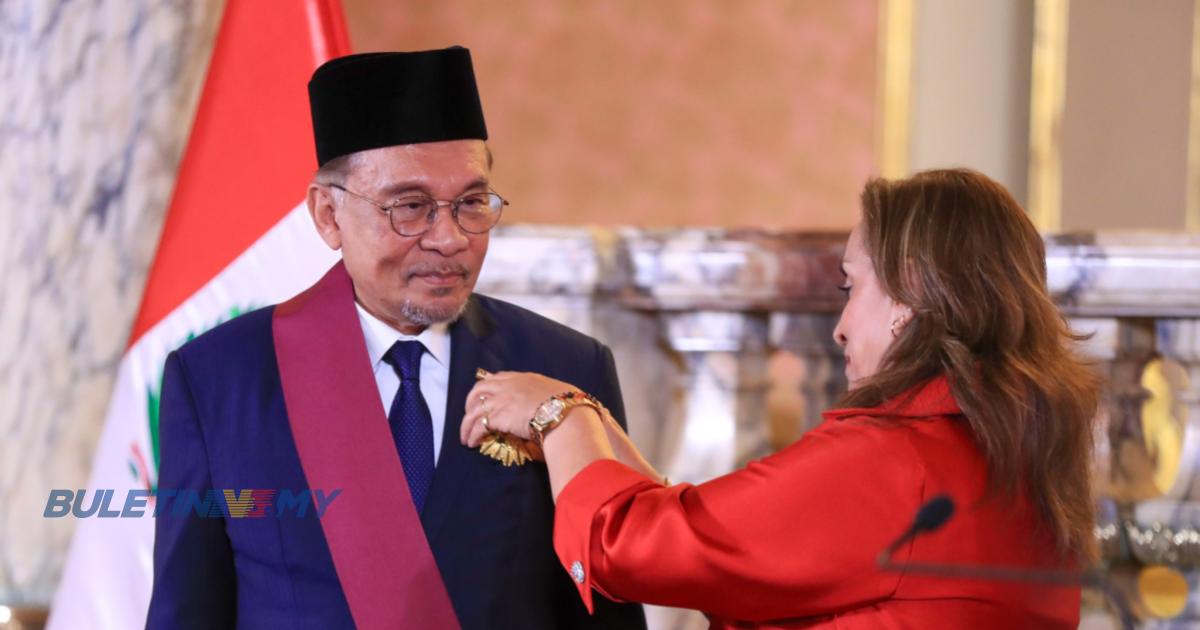 ‘Saya terima pingat tertinggi ‘El Sol del Peru’ bagi rakyat Malaysia’ – PM