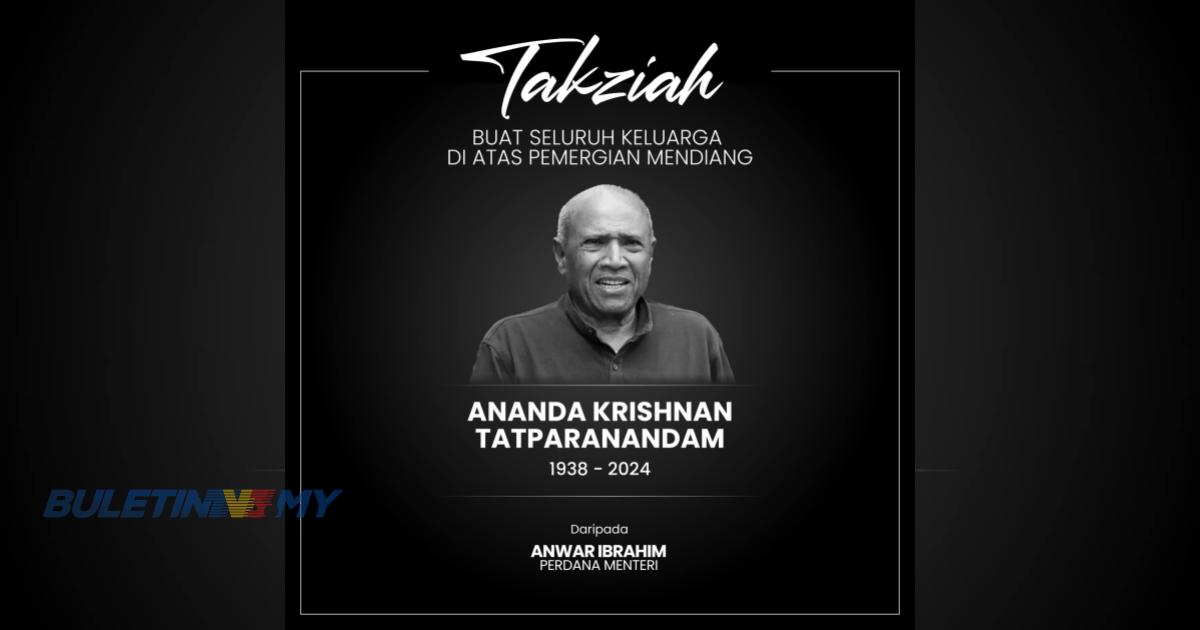 PM utus takziah kepada keluarga mendiang Ananda Krishnan