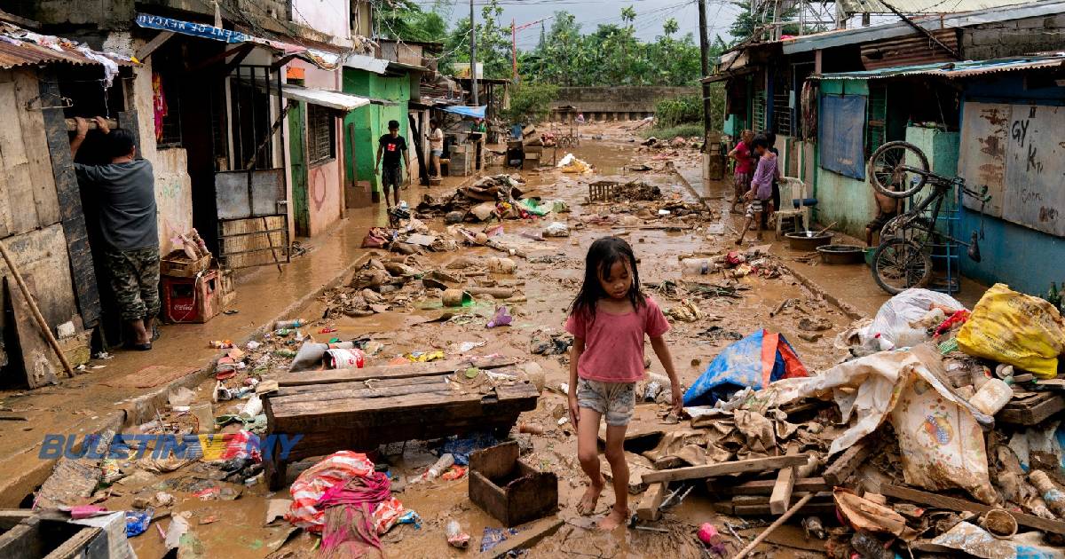 Ribut dihadapi Filipina berkurangan tetapi semakin kuat – PAGASA