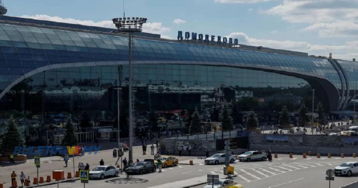 Sekatan sementara di lapangan terbang Moscow ditarik balik