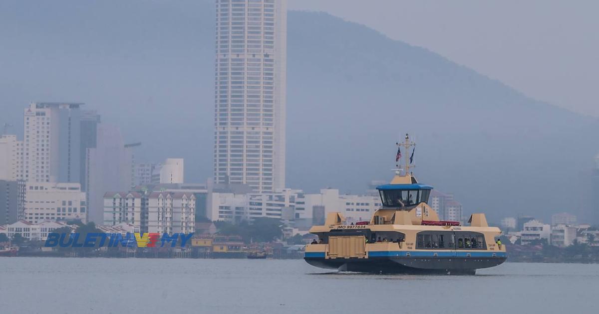 Perkhidmatan feri Pulau Pinang rugi RM14 juta, kos melebihi kutipan tiket