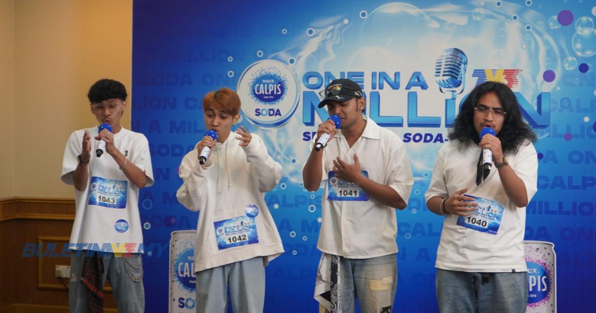 ‘Boisover’ kumpulan pertama lepasi uji bakat Calpis Soda One In A Million