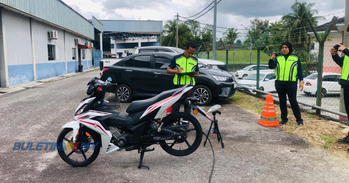 24 motosikal gagal ujian bunyi bising dikompaun