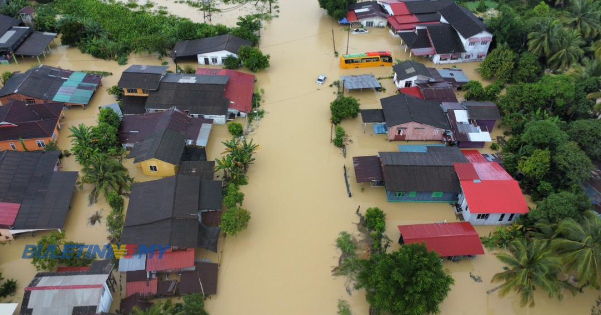 Banjir: Bekalan elektrik dihentikan di 17 kawasan di Kelantan